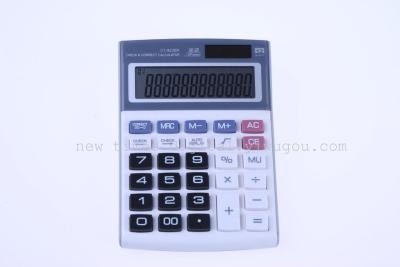 Factory direct CT-923SN 12-bit calculator check&correct solar