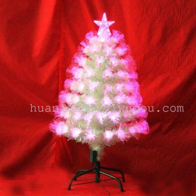 Pink star Christmas tree LED fiber optic Christmas tree Christmas tree