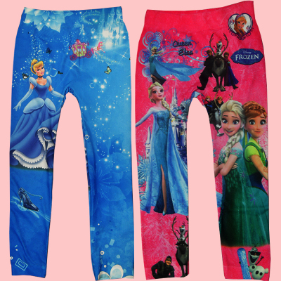 Children's cartoon printed leggings