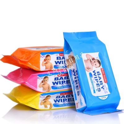 Manufacturers direct sale 80 baby wipes baby cleaning wipes care wipes