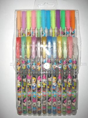 Flash pen highlighter pencil doodle pen pen flash card multi Pen Set student prizes 24 color