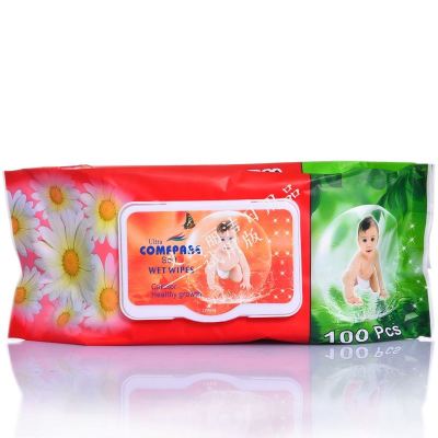Manufacturers direct sale of 100 pieces of baby wipes cover baby cleaning wipes care wipes