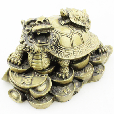 9.9 yuan ten yuan shop Distribution Supply resin handicraft imitation copper copper dragon decoration series