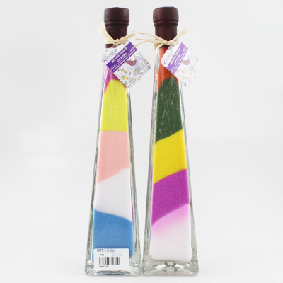 9.9 Yuan ten shop distribution bottled 007S triangle color five color sand sand
