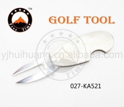 Fork fork stainless steel Golf Cha Kwo Ling ball golf golf equipment