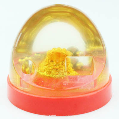 Creative Boutique Decorative Plastic Crafts Safety Golden Toad
