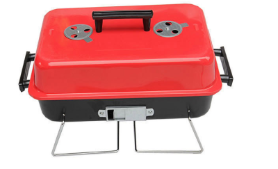 Outdoor portable barbecue grill for household use, outdoor barbecue grill