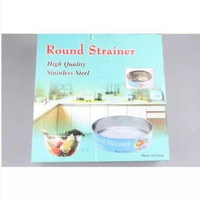 Stainless steel 6PC box set Rice Noodles flour sieve / / net leakage
