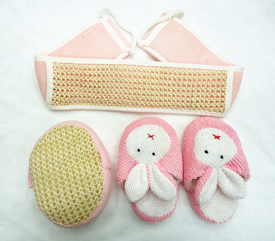 Super cute set natural sisal bath bar bath back rub bath articles bath bath tools