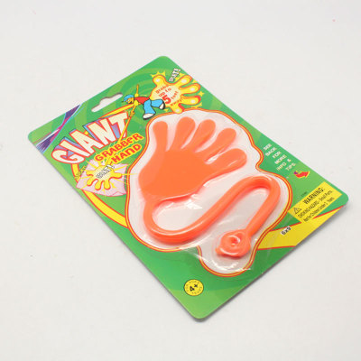 Direct manufacturers TPR mixed sticky hands suction card toys