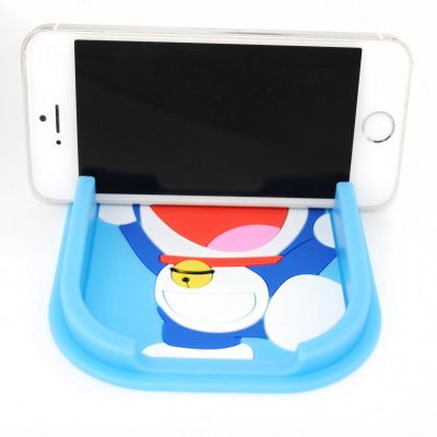 PVC soft cartoon Doraemon phone support
