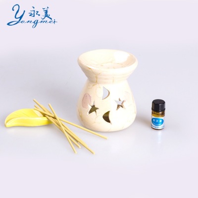 Handmade ceramic burner furnace Home Furnishing aromatic aromatherapy aromatherapy candle gift
