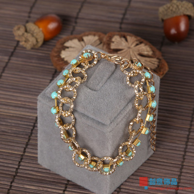 Europe and the United States foreign trade multilayer chain beads bracelet first jewelry