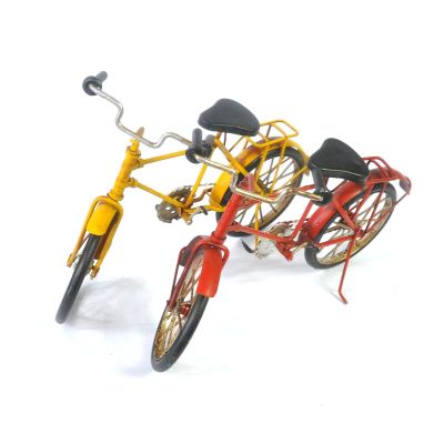 Factory Direct Sales Creative Retro Iron Art Bicycle Model Birthday Gift Furniture Furnishing Articles
