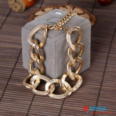 Europe and the United States crude metal chain bracelet fashion exaggerated punk Bracelet