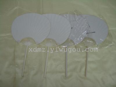 Japanese fan and wind fan fan can be Cosplay and blank paper