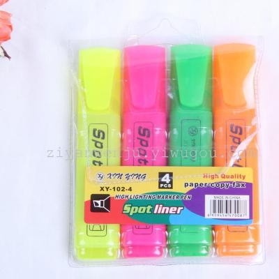 Creative Korean stationery jelly solid fluorescent pen