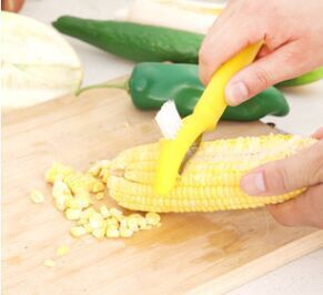 Creative Cornhusker Multi-Functional Corn Stigma Cleaning Brush Corn Detacher Daily Necessities Kitchen Gadget