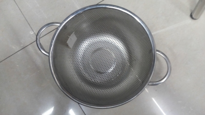Stainless steel rice basket