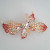 The latest fashion exquisite crystal cross clip hair clip factory direct supply