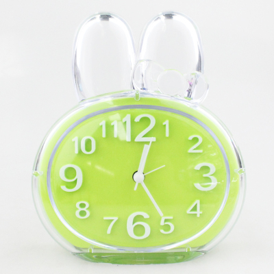 Ten yuan shop supply fashion creative personality style clock cartoon alarm clock 883 rabbit alarm clock