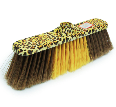 Factory direct plastic broom leopard printed broom wholesale CY-2262