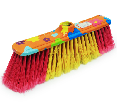 Fashion Flower printed broom plastic broom head Wholesale CY-2252