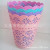 Supply hot style 2511 series hollow paper basket lace plastic flowerpot