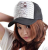 Hip hop hat Korean version of a truck truck hat with two guns baseball cap for women and men
