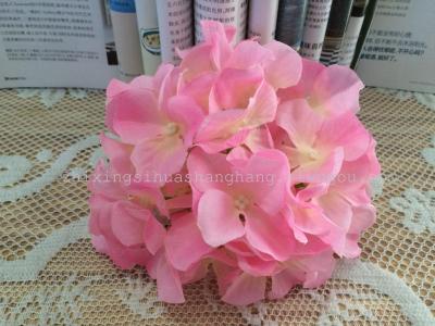 Yiwu manufacturers direct foreign trade high-grade hydrangea wedding essential decoration hydrangea simulation hydrangea