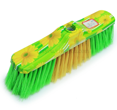 Fashion broom head sunflowers printing broom can be equipped with handle CY-2218