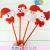 Creative Christmas gifts company activities small gifts wedding big red plush pen