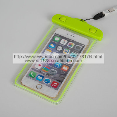 New preparation luminous shine mobile phone waterproof bag waterproof bag