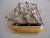 Wooden Sailboat Model 10cm Solid Wood Sailboat Refridgerator Magnets