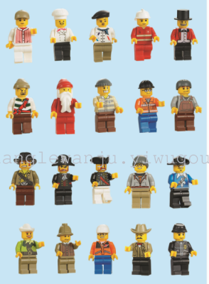 Lego man is the latest and most popular Lego toy series