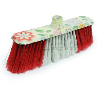 Fashion print household broom broom head can be equipped with 1.2M handle CY-2216