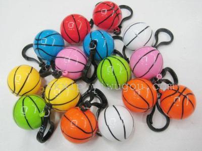 Basketball key ring pendant authentic green ABS basketball pendant wholesale specials