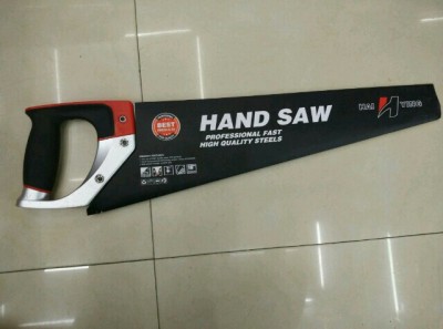 Plastic handle hand saw