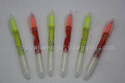 Manufacturers offer 818 double head can rub the direct liquid type fluorescent pen