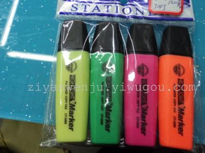 Color bar fluorescent pen specifications complete, fluorescent marker pen