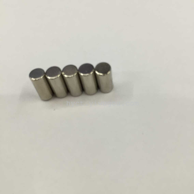 Serving the magnets magnetic D4*9mm radial magnetic toy magnet nickel plated