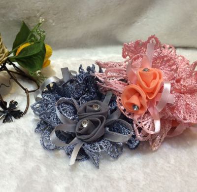 Japan and Korea popular lace hair ring high quality temperament manufacturers direct hair circle