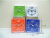 Round Stereo Word Alarm Clock Square Stereo Word Alarm Clock Fashion Stereo Word Clock Acrylic Mirror