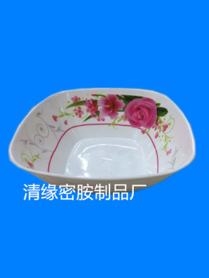 First a large inventory of high quality 7 inch square melamine bowl exquisite appearance