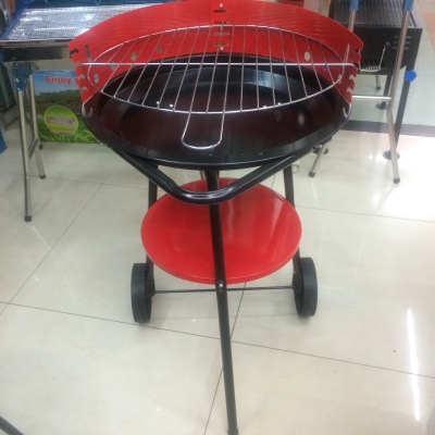 Large triangular mini Round Grill outdoor grill portable BBQ Grill