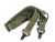Outdoor MS3 tactical backstrap fastener hanging rope.