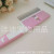 Semi-automatic comb row three with telescopic comb pink pet dog supplies
