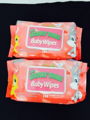 Direct manufacturers 100 pieces of baby wipes baby wipes care wipes