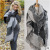 Winter Popular Circle Yarn Color Matching Bevel Shawl European and American Fashion Scarf Multi-Color Optional