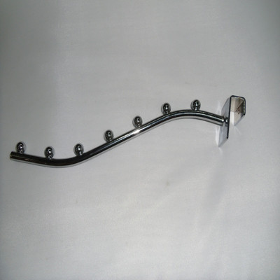 Factory direct square displays seven square ball hook metal hook